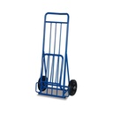 Carrello per pacchi 150 kg con pala ripiegabile pneumatici 490 x 635 x 1025 mm-0