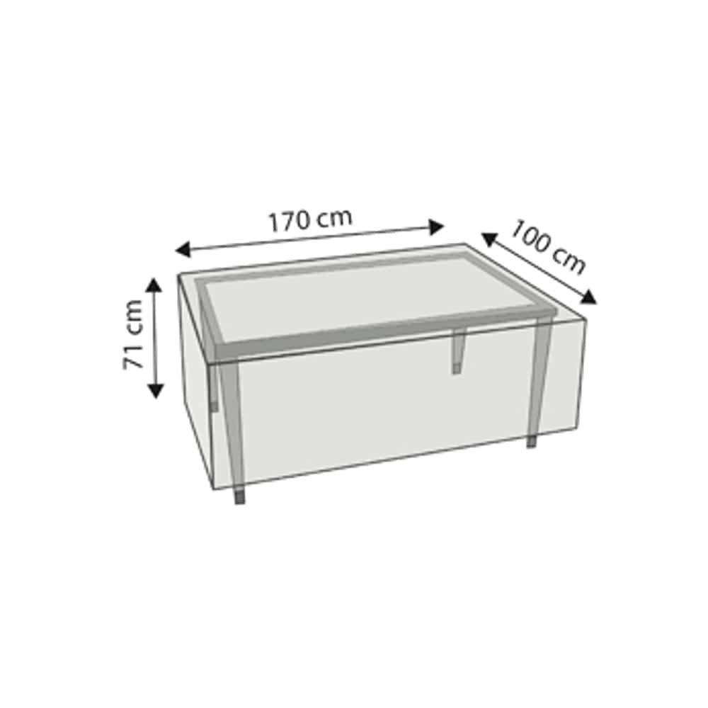 Copertura Protettiva Deluxe tavolo rettangolare, ca.170x100x71-0