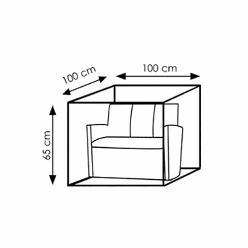 Schutzhülle Deluxe Lounge,ca.100x100x65-0