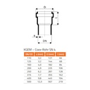 KGF Bocchettone DN/OD 200/240-0