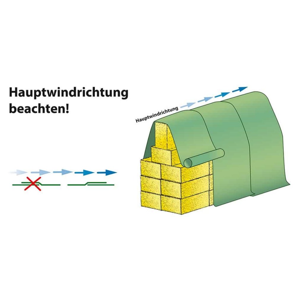 Strohvlies Schutzvliese 140g/m² 15,6m x 25m (390m²)-2