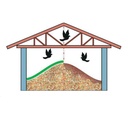 Strohvlies Schutzvliese 140g/m² 15,6m x 25m (390m²)-4