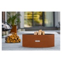 Braciere "BOURBON" 60 cm - in acciaio Corten-0