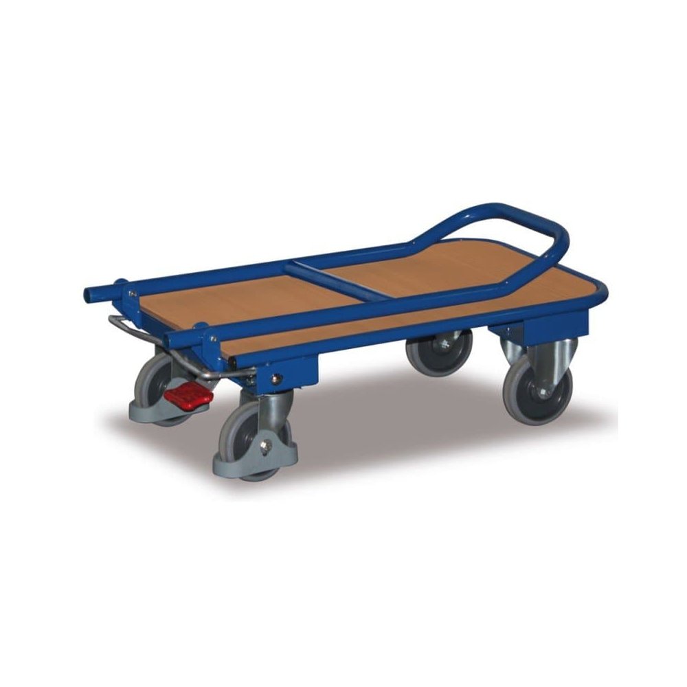 Carrello a sponda pieghevole 150 kg + EasySTOP-0