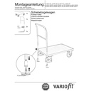 Carrello con maniglione 500 kg modello XL + EasySTOP-0