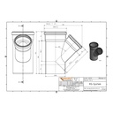 KGEA Diramazione DN/OD 160/125 45 Gradi-0