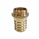 Raccordo per tubo in ottone 1/2" AG - 19 mm-0