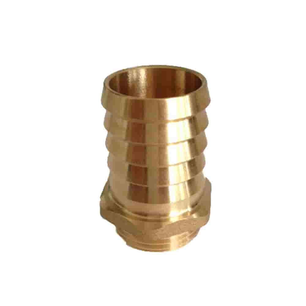 Raccordo per tubo in ottone 1/2" AG - 19 mm-1