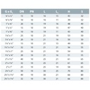 PVC - U Doppelnippel ridotto AG 2 1/2" x 2"-1