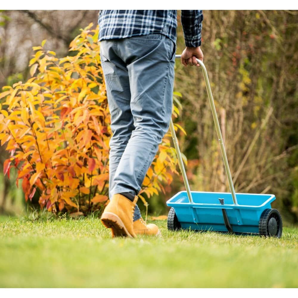 Carrello spargitore con larghezza di spargimento di 45 cm-3