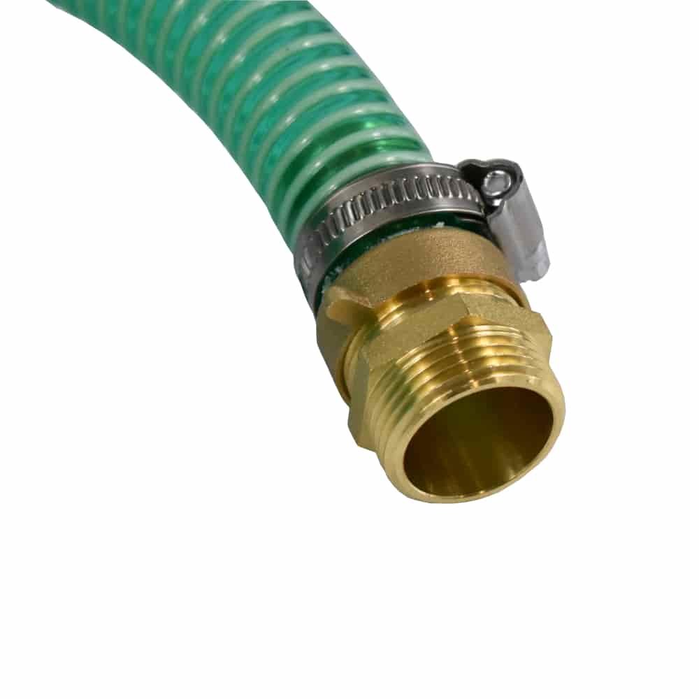 1"/25mm Tubo di aspirazione e mandata con presa galleggiante + 1" AG Nipplo doppio 4m-0