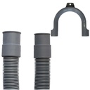 Tubo di scarico 3/4" con staffa 3, 50 metri