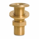 Raccordo filettato in ottone passante 3/4" AG