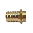 Raccordo per tubo in ottone 3/4" AG - 25 mm