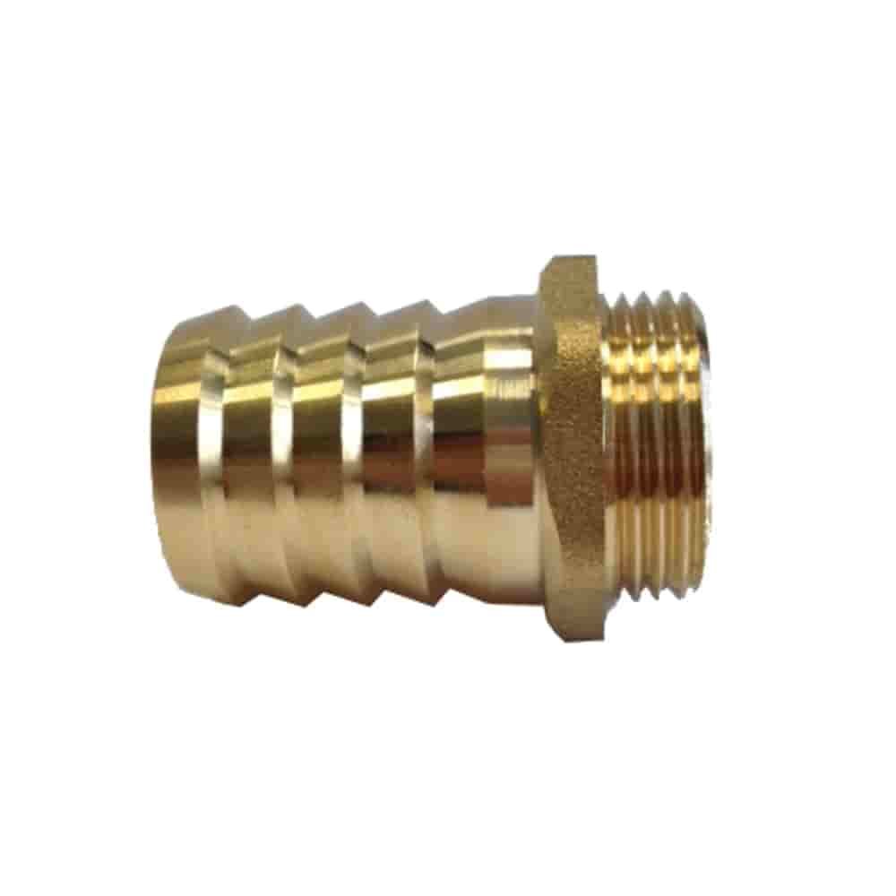 Raccordo per tubo in ottone 1/2" AG - 19 mm