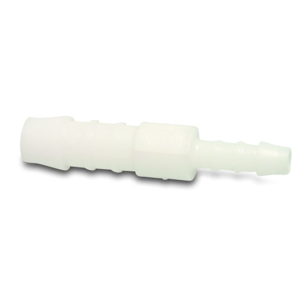 Connettore per tubi in plastica ridotto 4 mm x 3 mm