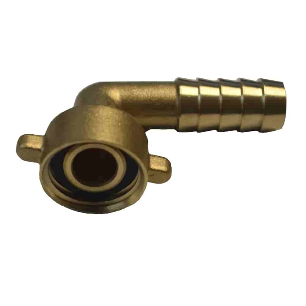 2/3 Raccordo per tubo in ottone 1/2" Angolo - 13 mm