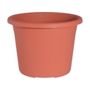 Vaso da fiori CYLINDRO ca. Ø 30 cm / 9, 5 Litri - terracotta