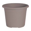 Vaso da fiori CYLINDRO ca. Ø 35 cm / 14, 5 Litri - taupe