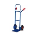 Carrello in tubo d'acciaio 250 kg con pneumatici 570 x 585 x 1310 mm