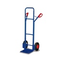 Carrello a tubo d'acciaio 250 kg con pneumatici in gomma piena 570 x 585 x 1310 mm