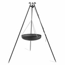 Wok su treppiede in acciaio naturale 180 cm - 60 cm di diametro