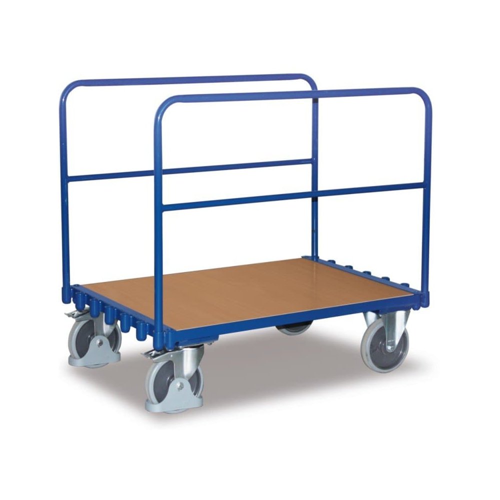 Carrello con maniglia tubolare 500 kg capacità di carico + EasySTOP