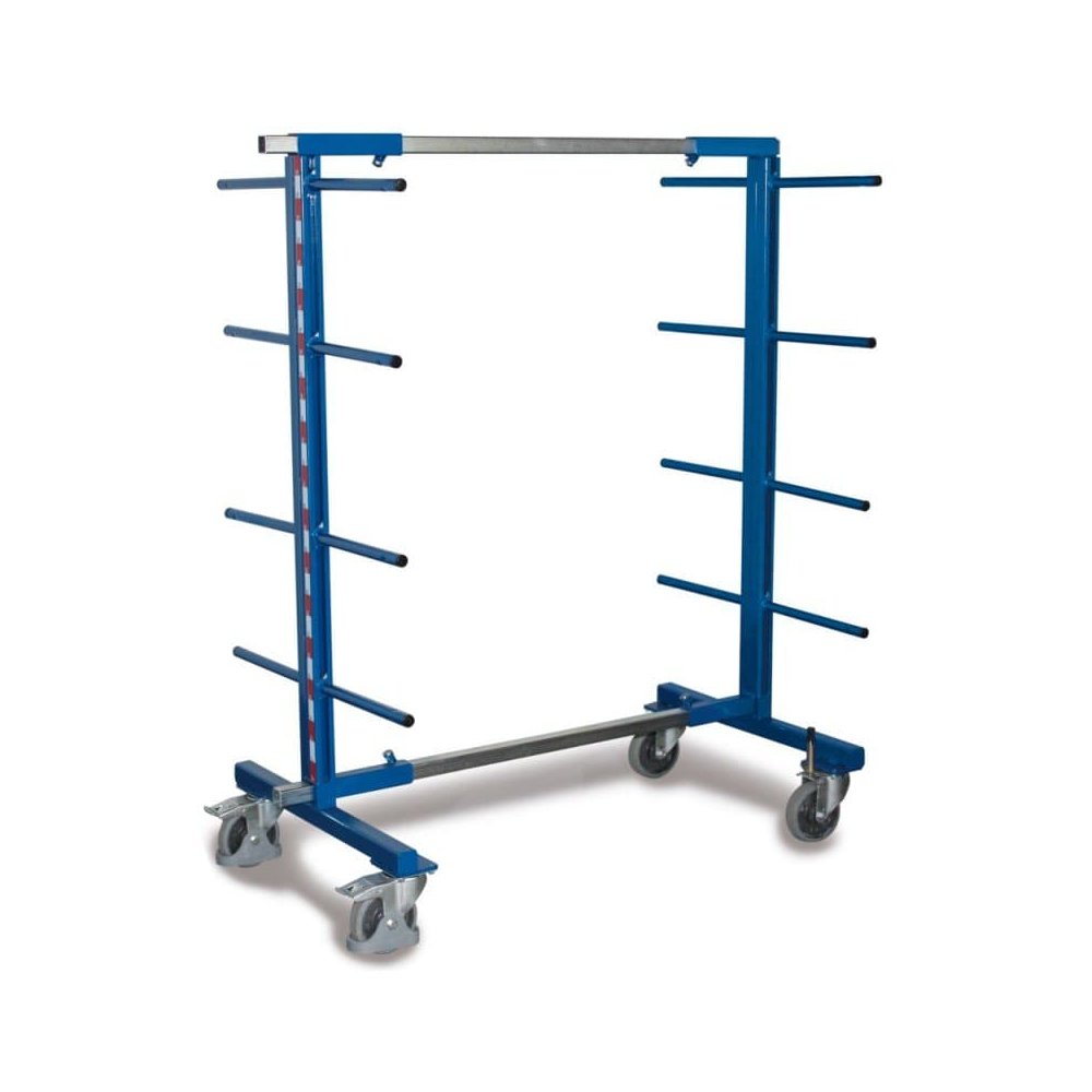 Carrello a doppio braccio XL con 2 supporti