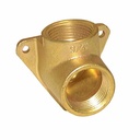 Presa a muro in ottone per aria compressa 3/8" filettatura interna