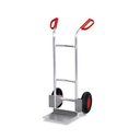 Carrello in alluminio 150 kg con pneumatici 570 x 530 x 1075 mm