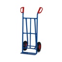 Carrello a tubo d'acciaio 200 kg con pneumatici 550 x 630 x 1100 mm