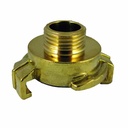 Raccordo filettato in ottone m. AG 1/2" pollice