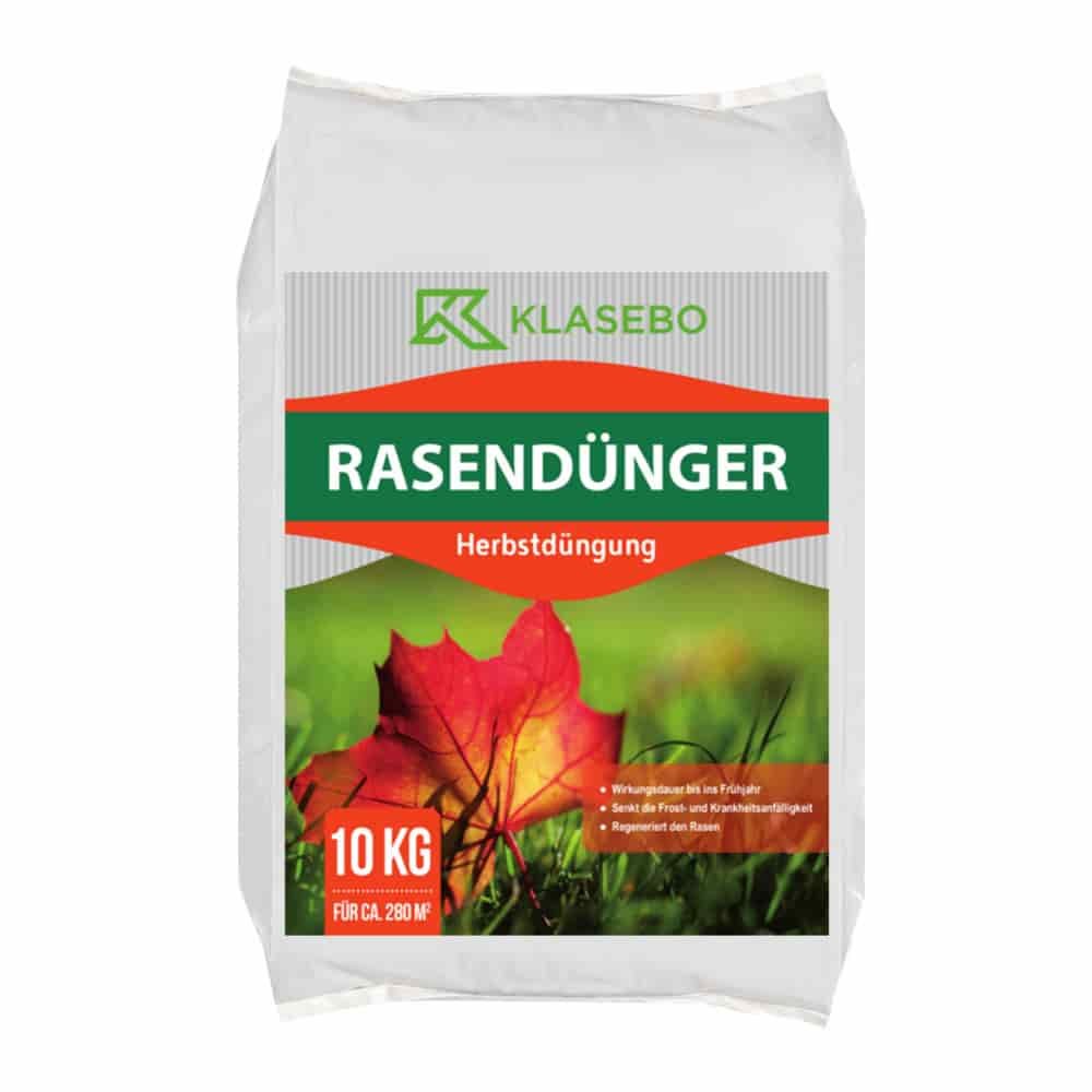 10kg Concime per Prato Fertilizzazione Autunnale KLASEBO 6+5+12 NPK